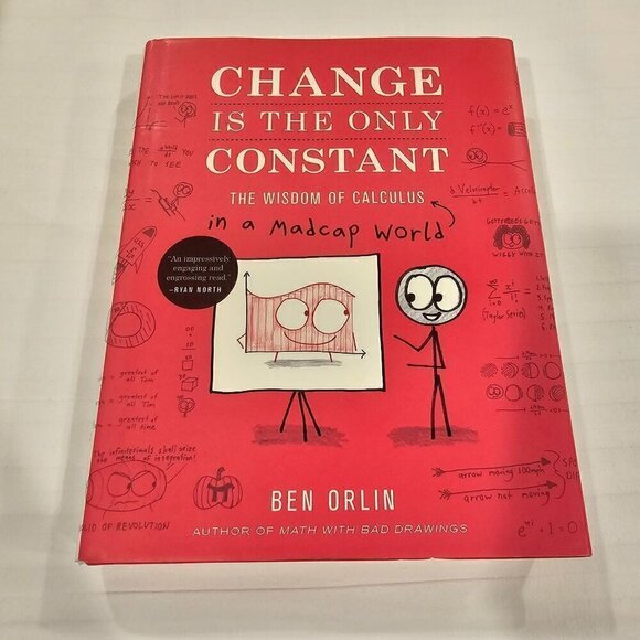 Change Is The Only Constant By Ben Orlin Hardcover Pre-owned - Picture 1 of 6